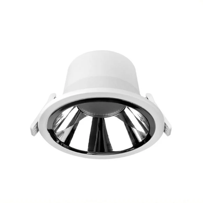 Noxion Downlight LED Apollo 20W 2500lm 60D - 840 Blanco Frio | 220mm - Recorte 200mm - Alu Reflector - UGR <19