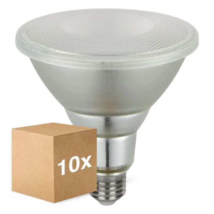 Multipack 10x Ledvance Performance Foco LED E27 PAR38 13.5W 1035lm 30D - 827 Luz Muy Cálida | Reemplazo 120W