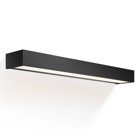 Decor Walther Box lámpara LED negra 2.700K 60cm