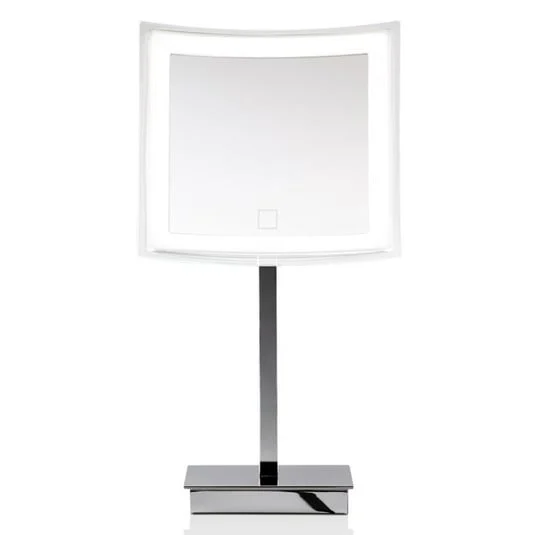 Decor Walther BS 83 Touch espejo mesa LED angular