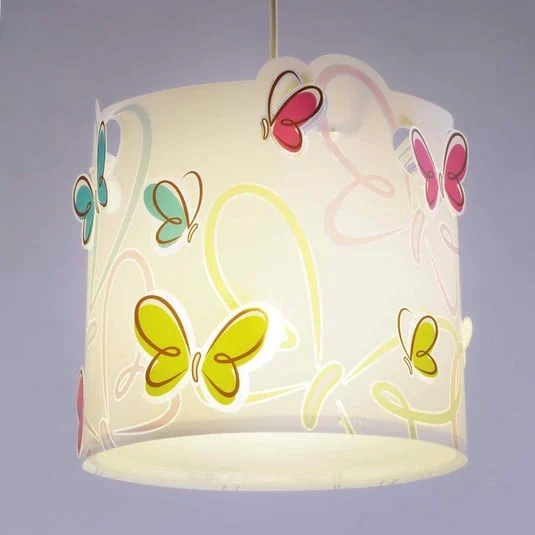 Lámpara colgante de estilo primaveral BUTTERFLY