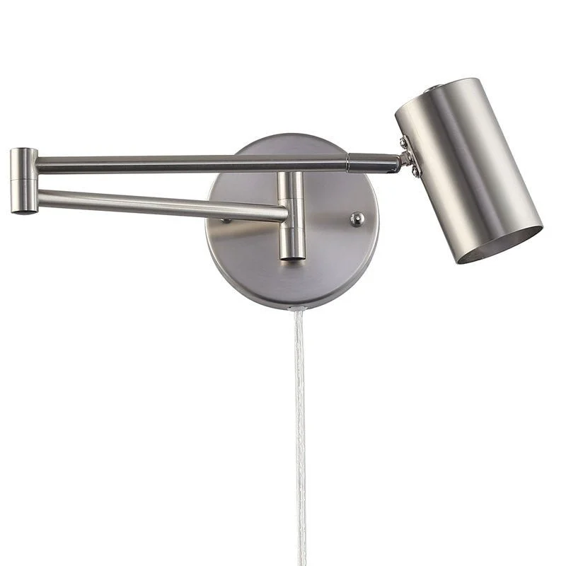 Aplique de pared extensible con enchufe "Lisa" - E27 G45