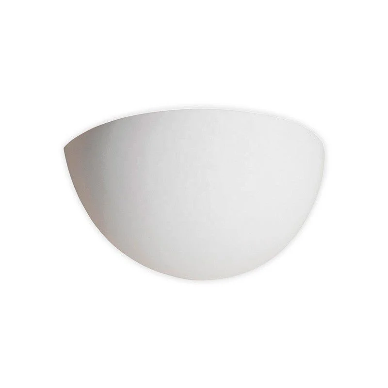 Aplique de pared de escayola "HALF" E14