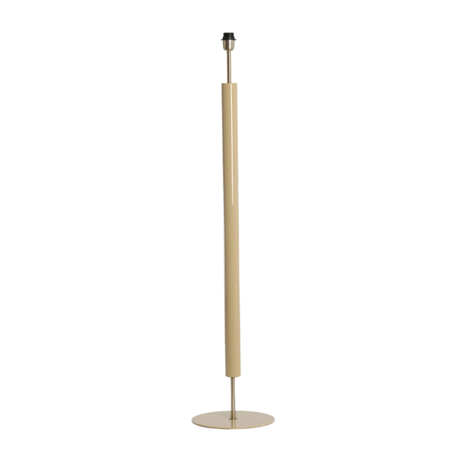 Base de lámpara beige de metal Light & Living Kulai