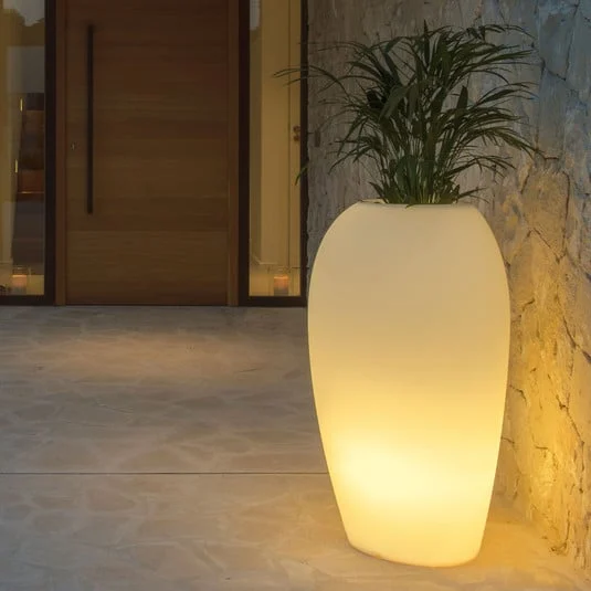 Lámpara decorativa Storus V LED RGB+CCT plantable blanca