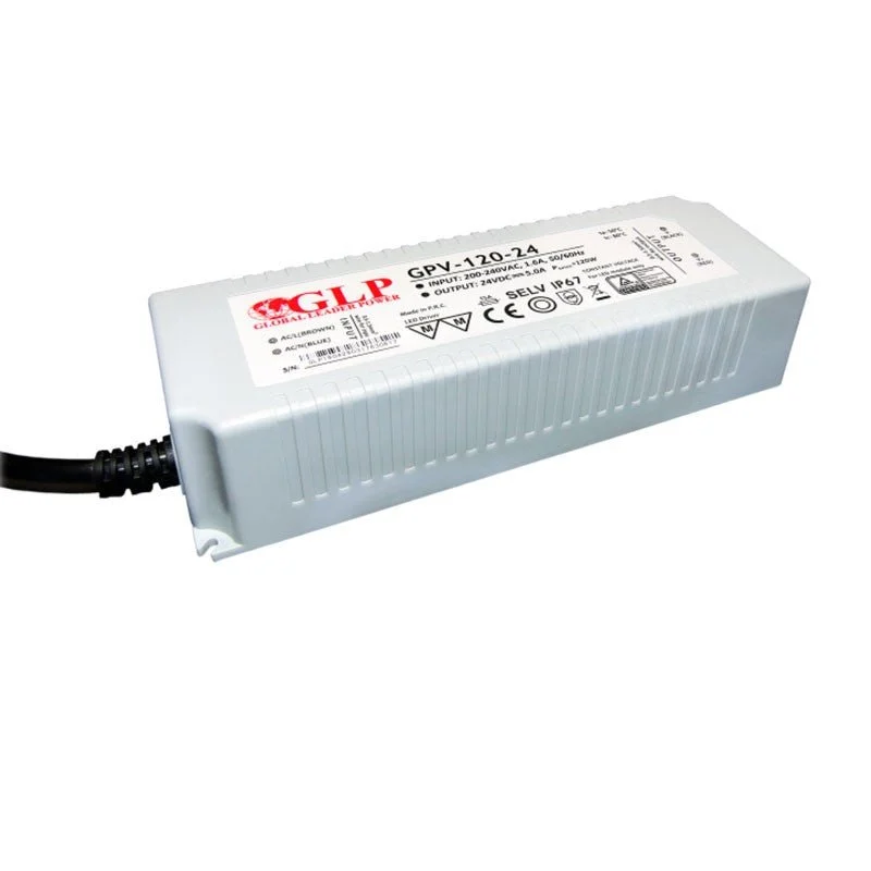 Fuente de alimentación estanca 24V DC - 120W - IP67 - GLP