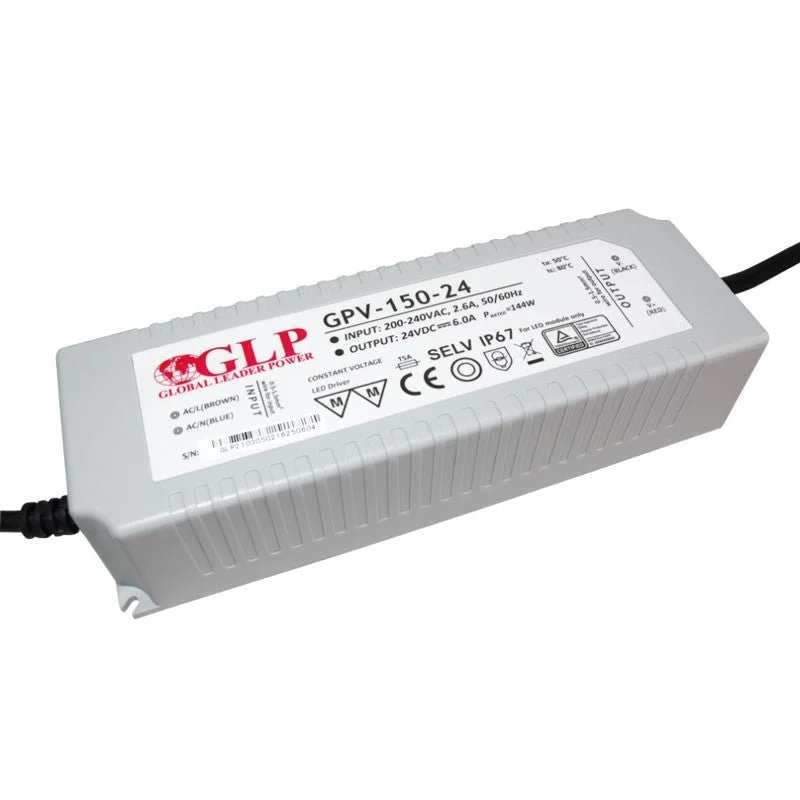 Fuente de alimentación estanca 24V DC - 150W - IP67 - GLP