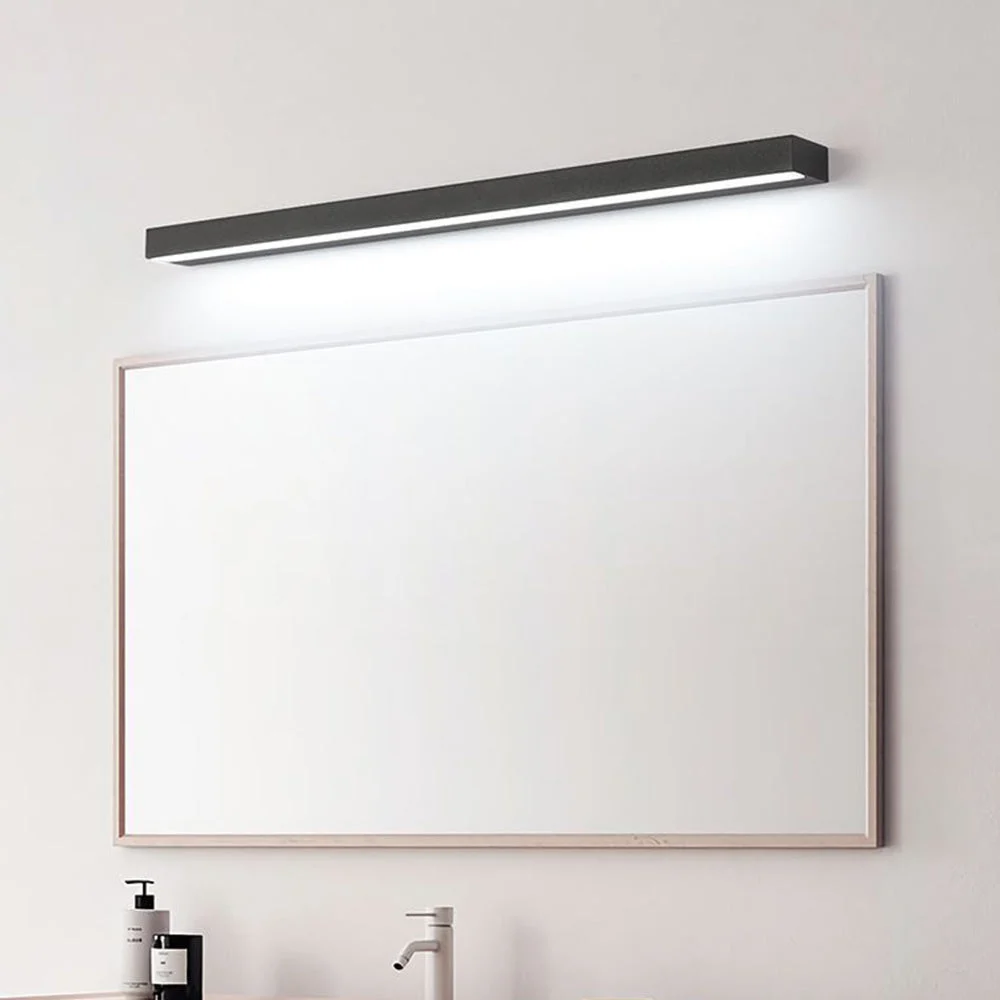 Polaris: Aplique de Pared Rectangular Moderno de Metal LED