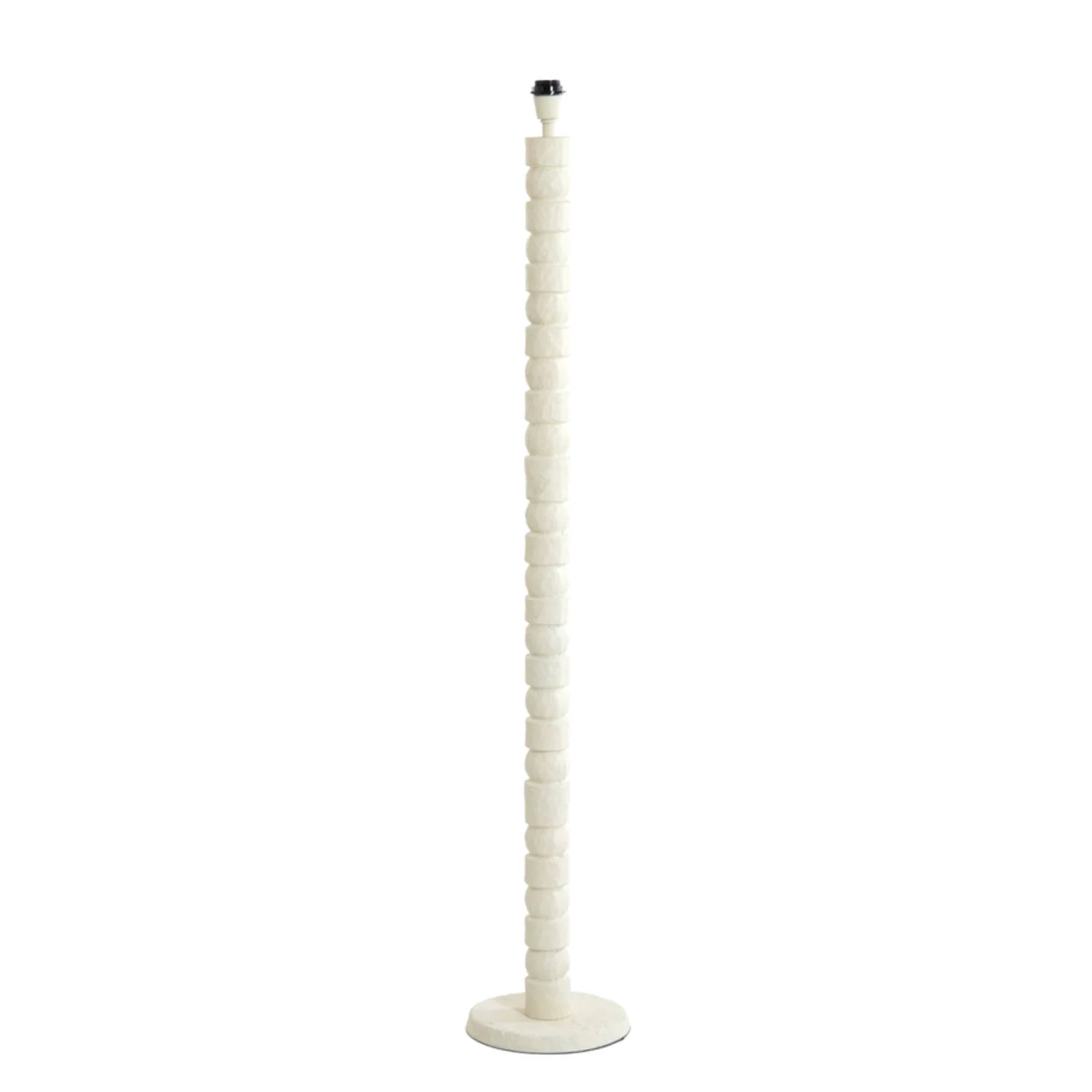 Base de lámpara blanca de forma moderna Light & Living Akti