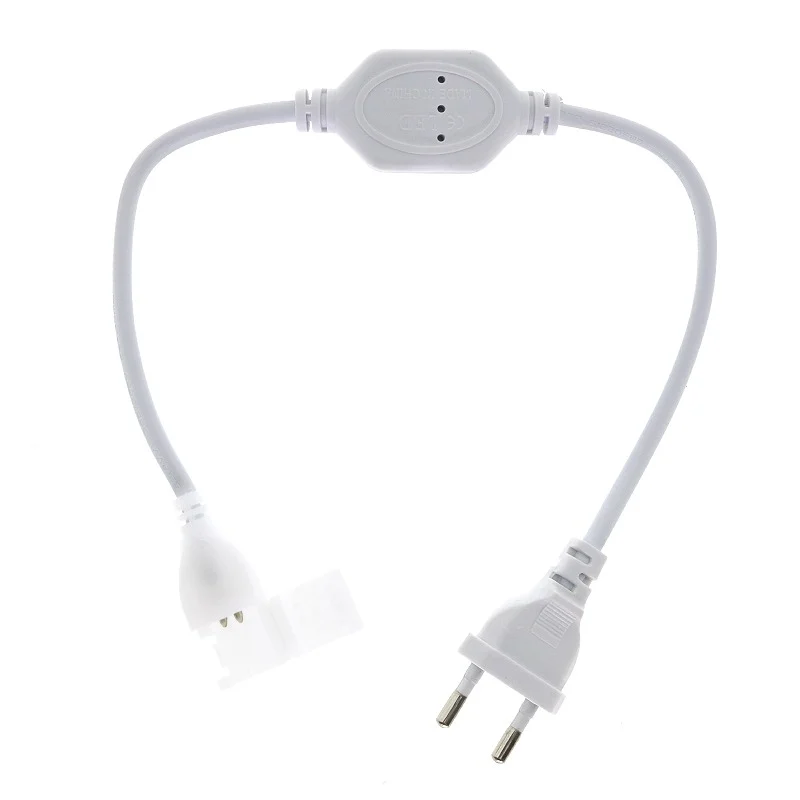 Rectificador Tira LED 220V para Tiras 12 mm + 1 Tapa  + 4 Grapas