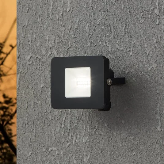 Foco de exterior LED Faedo 3 en negro, 10W