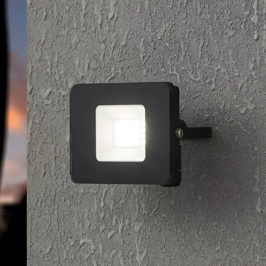 Foco de exterior LED Faedo 3 en negro, 20W