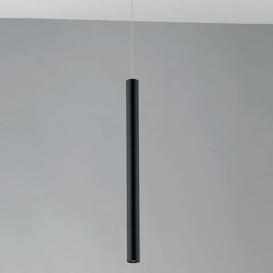 Lámpara colgante de riel LED 3,5W 3.000K negro