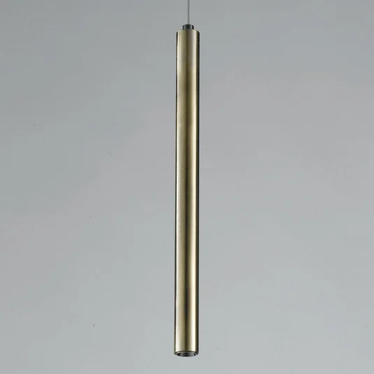 Lámpara colgante riel LED Oboe 3,5W 3.000K bronce