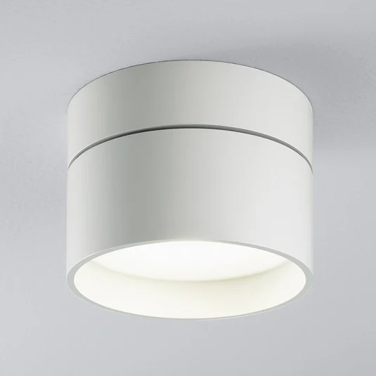 Egger DLS Plafón LED Piper, Ø 11 cm, blanco