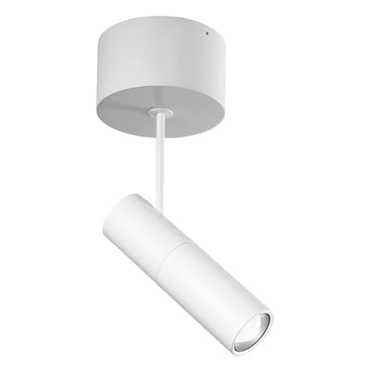 Egger DLS foco LED Zooom XL, carcasa para montaje en superficie, 3.000K, blanco