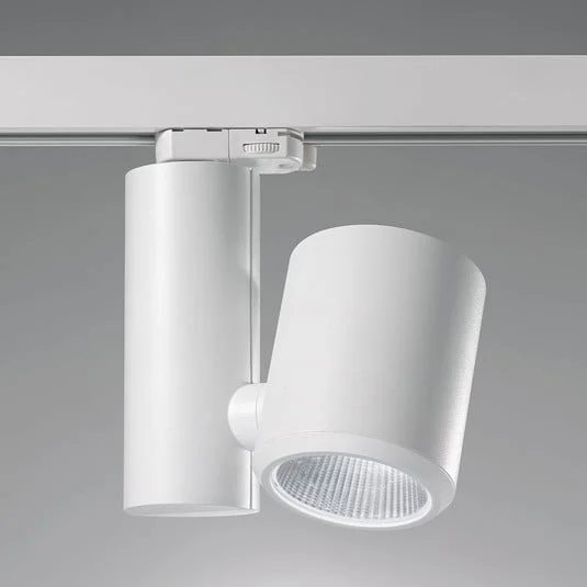 Egger DLS Foco de riel LED Kent, blanco, 4.000 K 26°