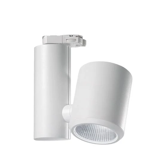 Egger DLS Foco de riel LED Kent, 3.000 K, blanco, 38°