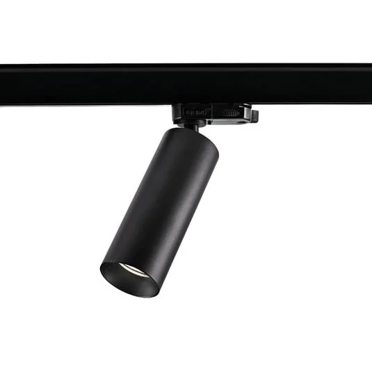 Egger DLS Reed S foco de riel, atenuable, negro, 30°