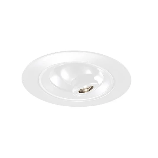 Egger DLS Foco empotrable LED Riga Zooom, redondo, blanco 2.700K
