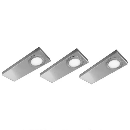 Set de 3 lámparas LED inst. bajo mueble Tain-CF