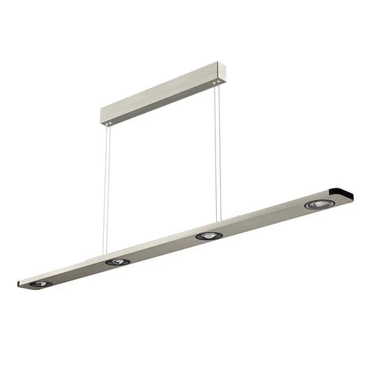 Lámpara colgante LED Light Wave dim táctil 110cm