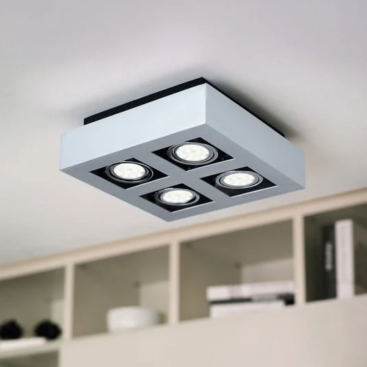 Plafón LED de 4 luces Loke