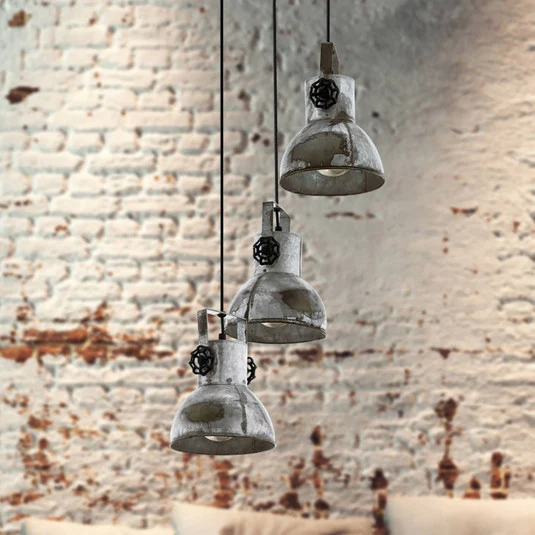 Lámpara colgante Barnstaple en diseño industrial