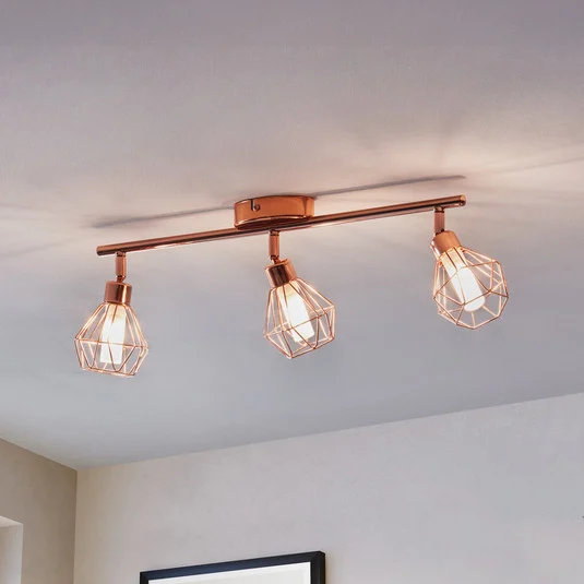 Plafón LED Zapata, 3 luces