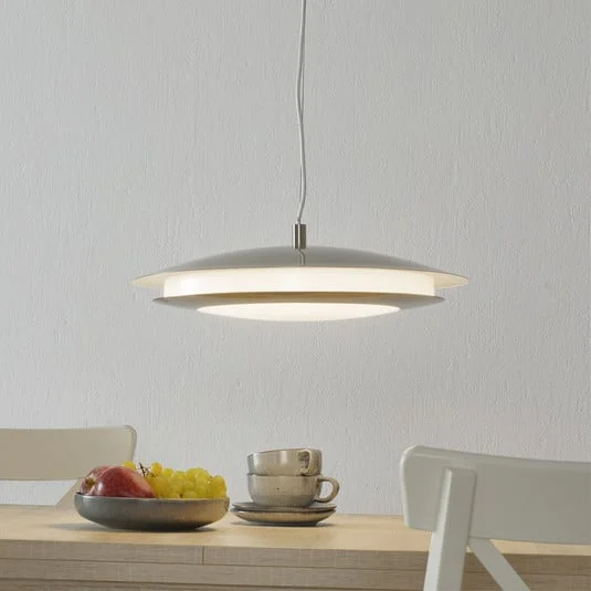 EGLO connect Moneva-C colgante LED níquel Ø 48,5
