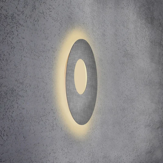 Escale Blade Open aplique LED, hormigón Ø 59 cm