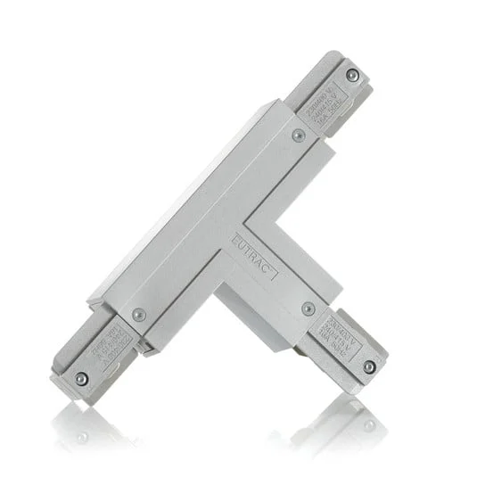 Eutrac T-connector tierra exterior Link, plata
