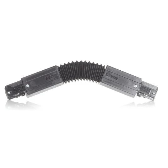 Eutrac Flex conector trifásico, negro
