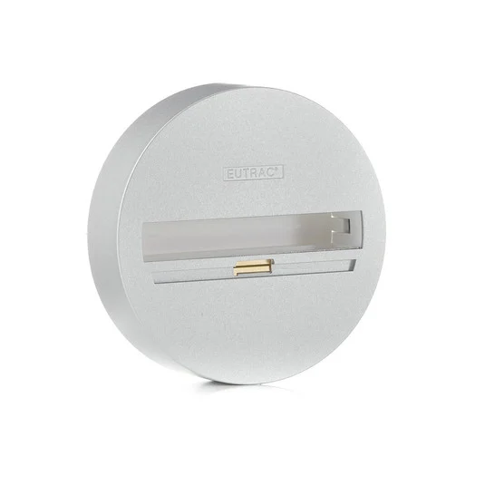 Eutrac Monopoint, montaje en superficie, trifásico, plata