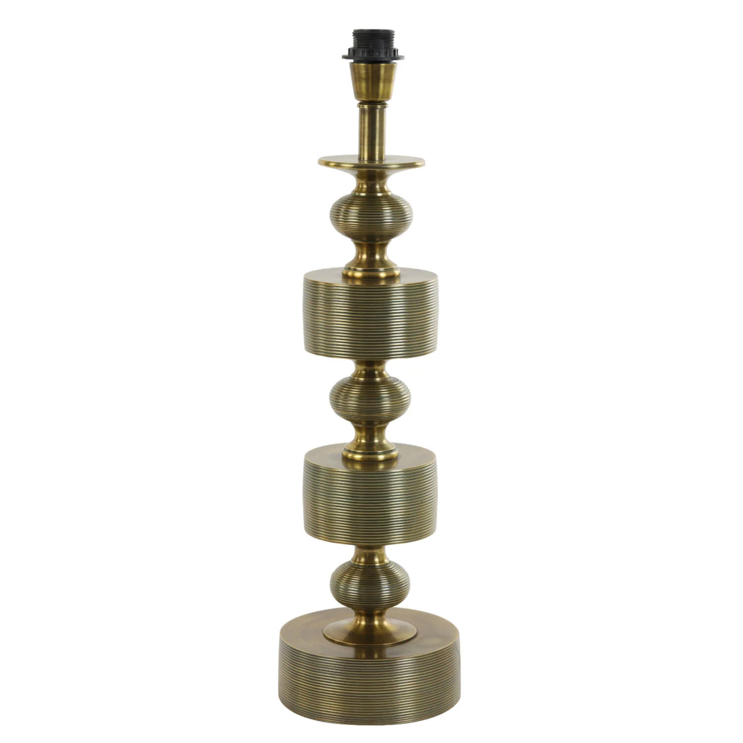 Base de lámpara de mesa de bronce Light & Living Taika