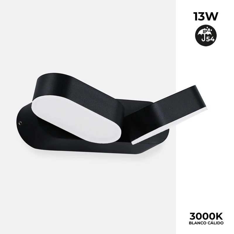 Aplique de pared LED doble para exterior orientable Endura 13W IP54