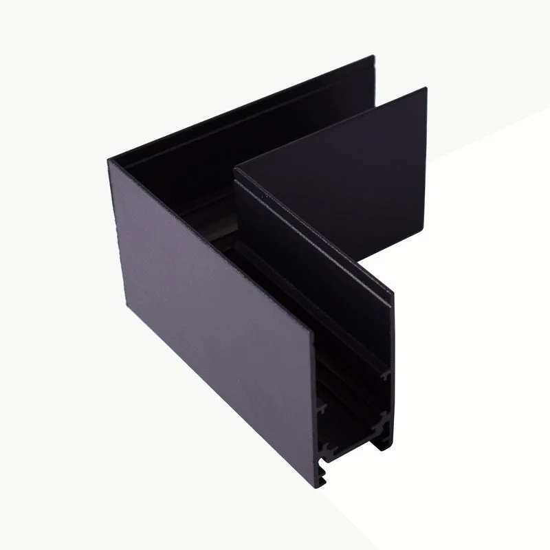 Unión en L para carriles magnéticos de superficie 20mm - Horizontal