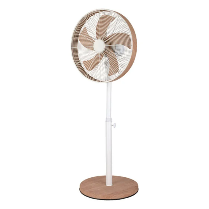 Ventilador de Pie Blanco / Haya 50W Metal / ABS Motor AC
