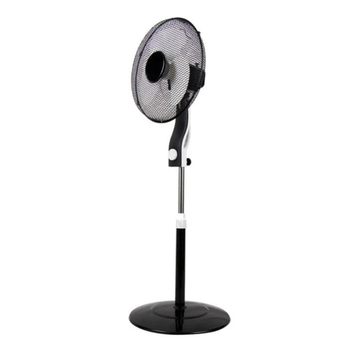 Ventilador de Pie Negro / Blanco 45W Aluminio / Policarbonato Motor AC