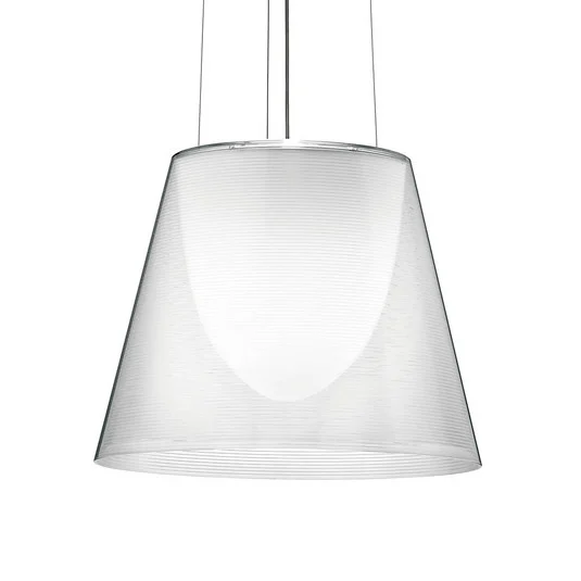 Lámpara colgante FLOS KTribe S2, transparente