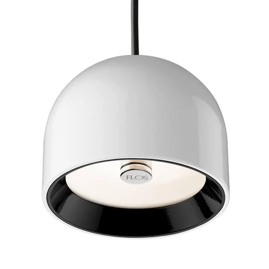 FLOS Wan S - lámpara colgante blanca