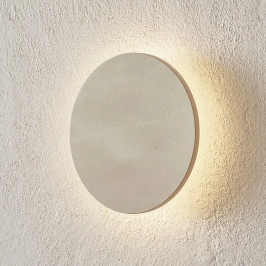 FLOS Camouflage 240 - aplique LED exterior piedra