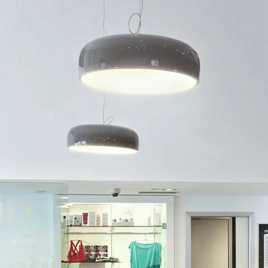 FLOS Smithfield S lámpara colgante LED, mud