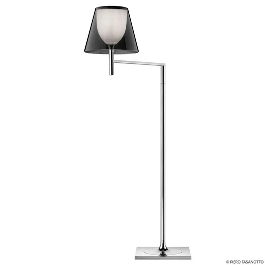 FLOS KTribe F1 lámpara de pie, gris humo