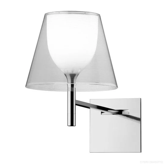 Aplique de pared FLOS KTribe W transparente