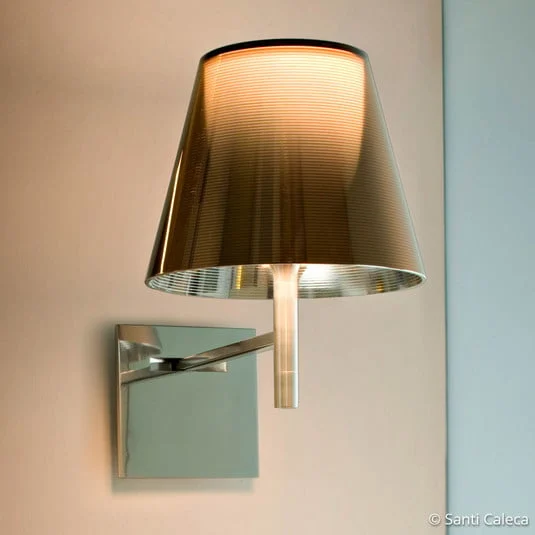 Aplique de pared FLOS KTribe W bronce metalizado