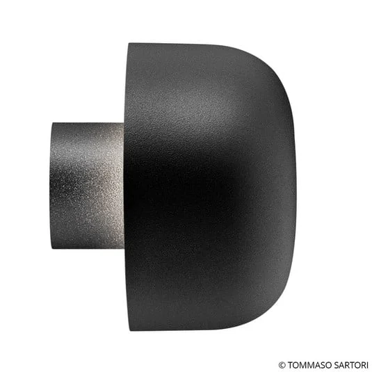 Aplique de exterior FLOS Bellhop, 2700 K, negra