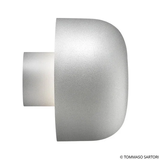 FLOS Bellhop aplique de exterior, 4.000 K gris