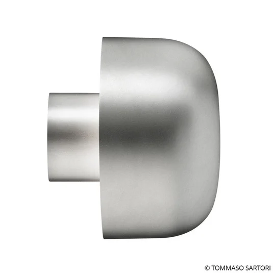FLOS Bellhop aplique de exterior, 4.000 K acero inoxidable