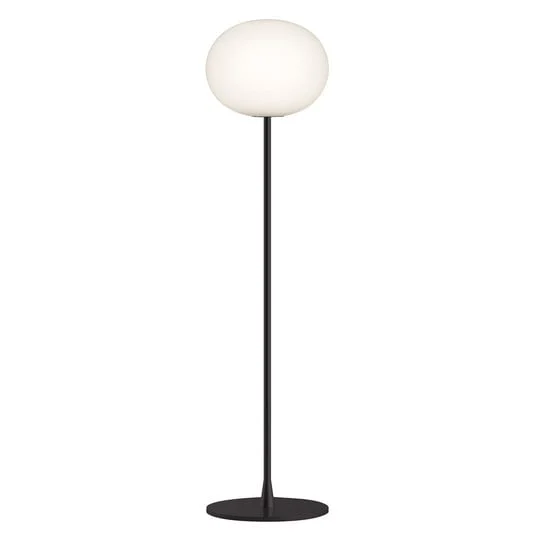 Lámpara de pie FLOS Glo-Ball F1, negra